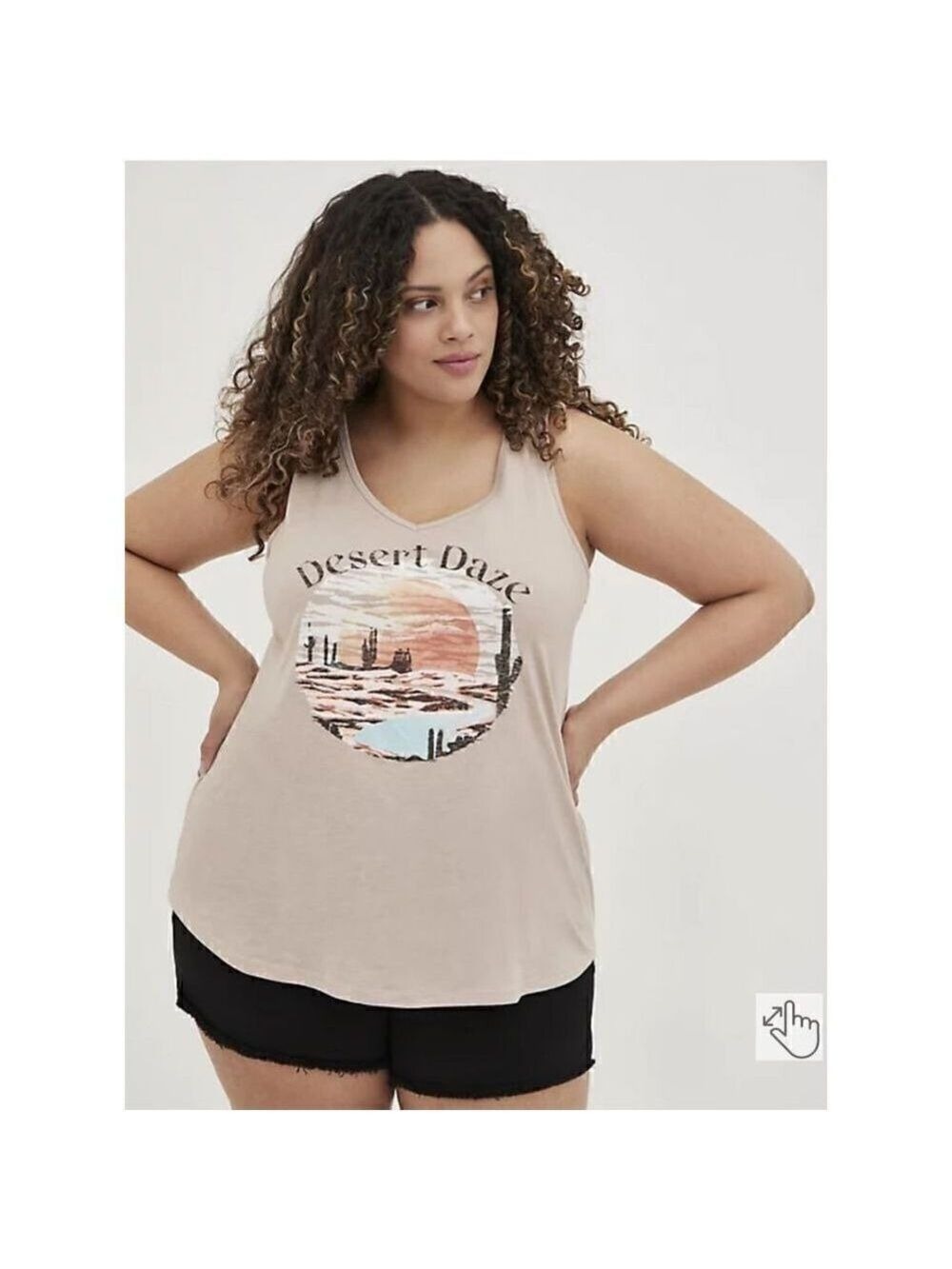 Torrid Desert Girlfriend Tank (Sz 4)